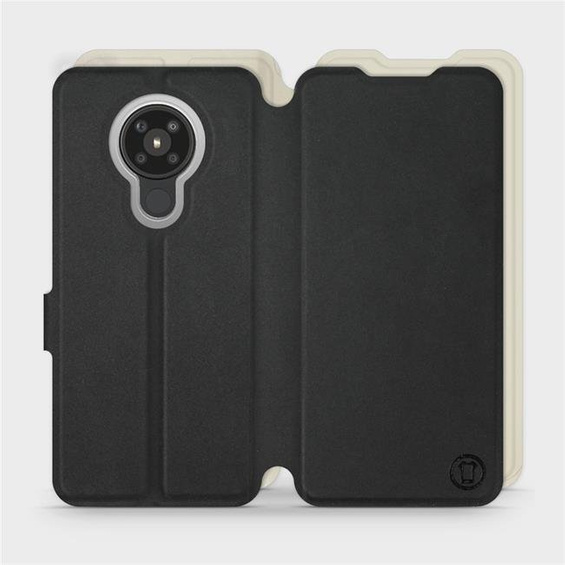 Phone Case Nokia 5.3 - Design Black with Platinum