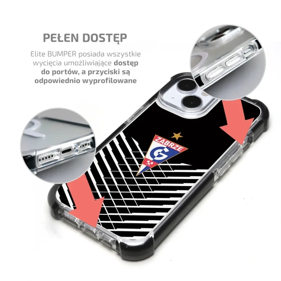 Etui MagSafe Elite Bumper Apple iPhone 12 mini - wzór D16GZ