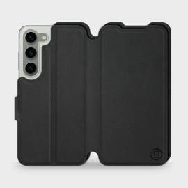 Etui Soft Touch do Samsung Galaxy S23 - wzór Satynowa czerń