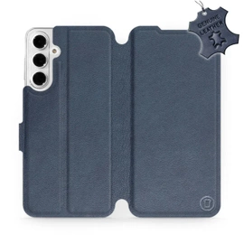 Phone Case Samsung Galaxy A16 5G - Design Blue Leather