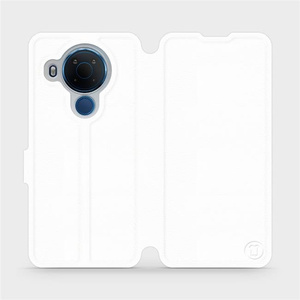 Phone Case Nokia 5.4 - Design White&Orange