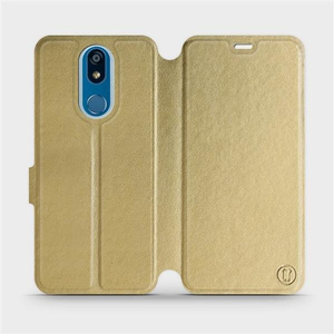 Phone Case LG K40 - Design Gold&Gray