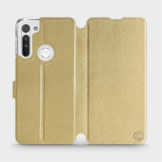 Phone Case Motorola Moto G8 - Design Gold&Gray