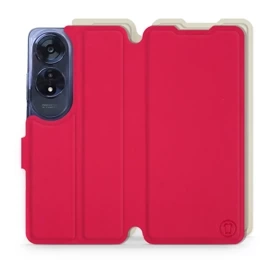 Phone Case OPPO A60 - Design Red with Platinum