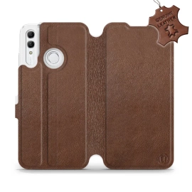Phone Case Huawei Honor 10 Lite - Design Brown Leather
