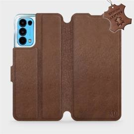 Phone Case OPPO RENO 5 5G - Design Brown Leather