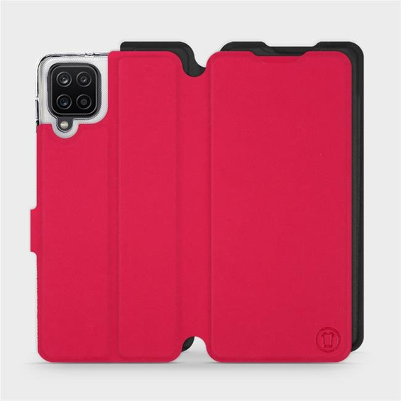 Phone Case Samsung Galaxy M12 - Design Red with Black