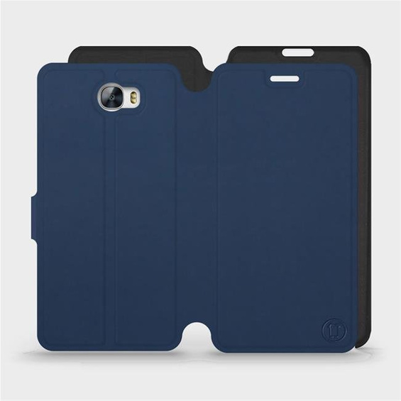 Phone Case Huawei Y6 II Compact - Design Navy with Black