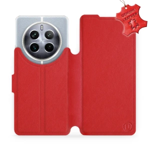 Phone Case Realme 12 Pro Plus 5G - Design Red Leather