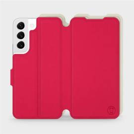 Phone Case Samsung Galaxy S22 - Design Red with Platinum