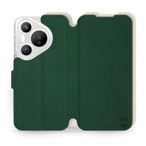 Phone Case Huawei Pura 70 - Design Green with Platinum