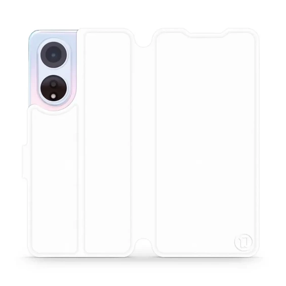 Hülle für OPPO A98 5G - Farbe White&Gray
