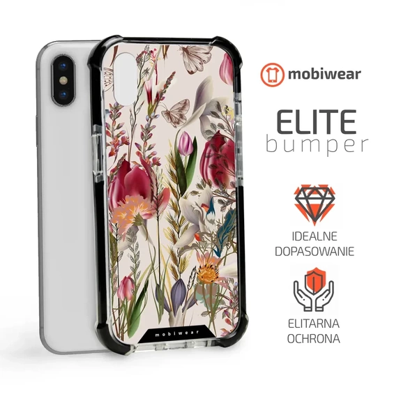 Etui MagSafe Elite Bumper Apple iPhone XS - wzór D002D