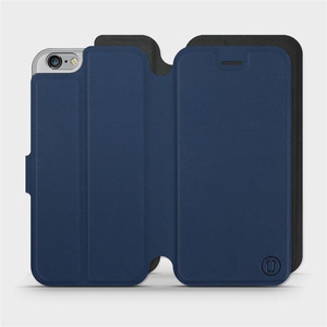 Phone Case Apple iPhone 6 - Design Navy with Black