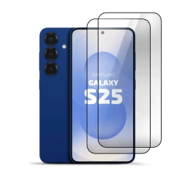 2-Pack Tempered Glass Clear for Samsung Galaxy S25