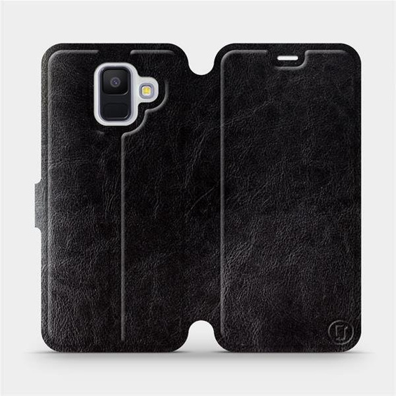 Hülle für Samsung Galaxy A6 2018 - Farbe Black&Gray