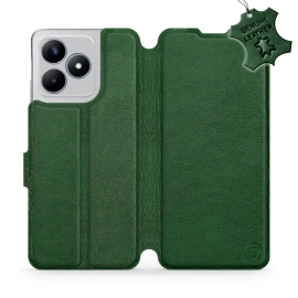 Phone Case Realme C53 - Design Green Leather