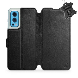 Phone Case OnePlus Nord 2 5G - Design Black Leather