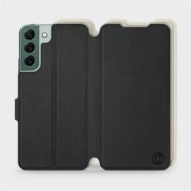 Hülle für Samsung Galaxy S22 Plus - Farbe Schwarz mit Platin