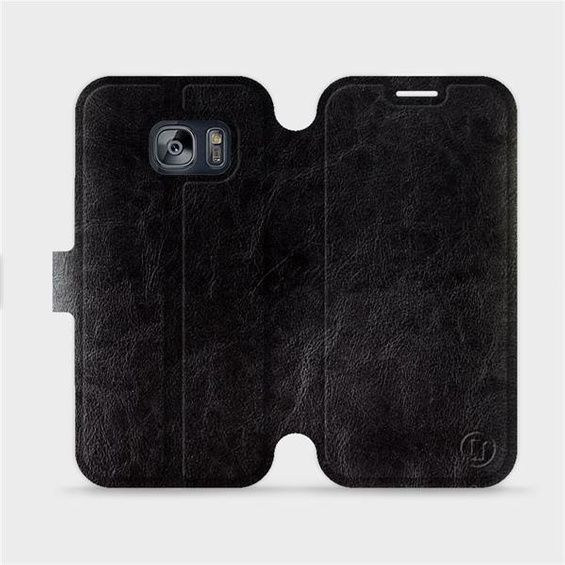 Hülle für Samsung Galaxy S7 - Farbe Black&Orange