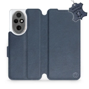 Hülle für Huawei Honor 200 - Farbe Blue Leather