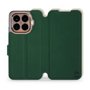 Phone Case Xiaomi 15T Pro - Design Green with Platinum