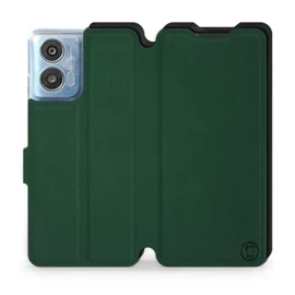 Phone Case Motorola Moto G04 - Design Green with Black