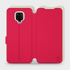Phone Case Xiaomi Redmi Note 9 Pro - Design Red with Platinum