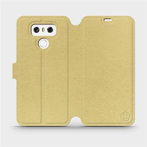 Etui do LG G6 - wzór Gold&Orange