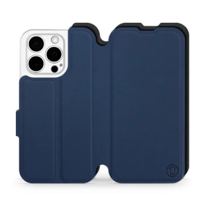 Phone Case Apple iPhone 15 Pro - Design Navy with Black