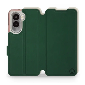 Phone Case Xiaomi POCO M7 - Design Green with Platinum