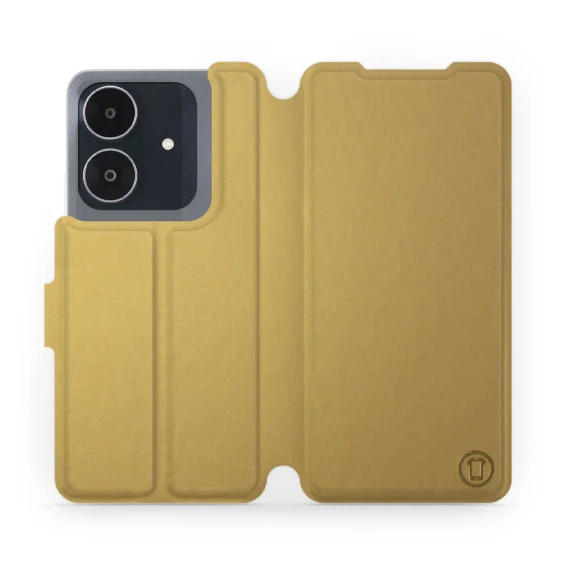 Phone Case Realme Note 60 - Design Gold&Orange