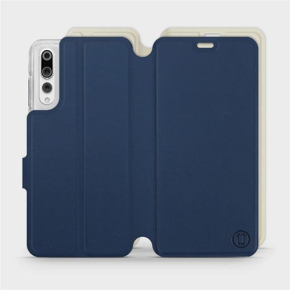 Phone Case Huawei P20 Pro - Design Navy with Platinum