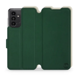 Phone Case Samsung Galaxy A13 5G - Design Green with Platinum