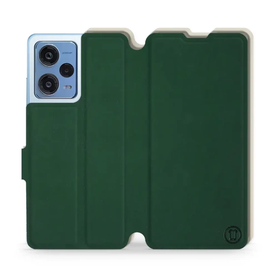 Phone Case Xiaomi Redmi Note 12 Pro 5G - Design Green with Platinum