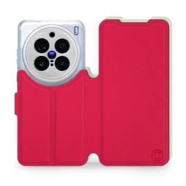 Phone Case Vivo X200 Pro 5G - Design Red with Platinum