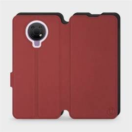 Phone Case Nokia G10 - Design Dark Red with Black