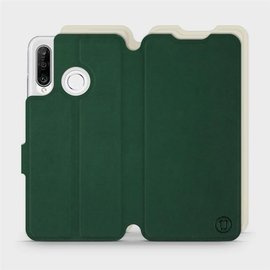 Phone Case Huawei P30 Lite - Design Green with Platinum
