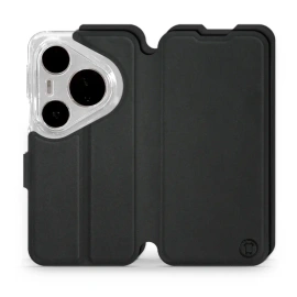 Etui Soft Touch do Huawei Pura 80 Pro - wzór Satynowa czerń
