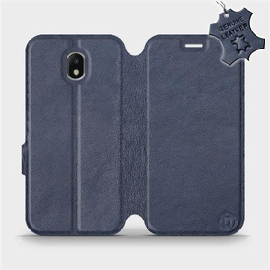 Phone Case Samsung Galaxy J5 2017 - Design Blue Leather