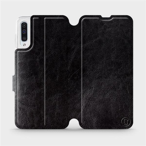 Phone Case Samsung Galaxy A50 - Design Black&Orange