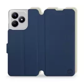 Phone Case Realme C53 - Design Navy with Platinum