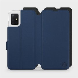 Phone Case Samsung Galaxy A51 5G - Design Navy with Black