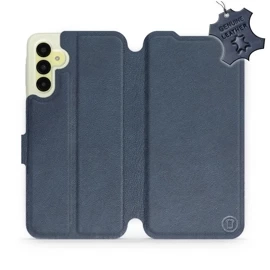 Hülle für Samsung Galaxy A15 5G - Farbe Blue Leather