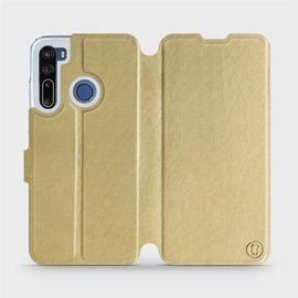 Phone Case HTC Desire 20 Pro - Design Gold&Gray