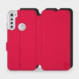 Phone Case Motorola One Fusion Plus - Design Red with Black