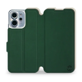 Phone Case OPPO Reno 14 FS 5G - Design Green with Platinum