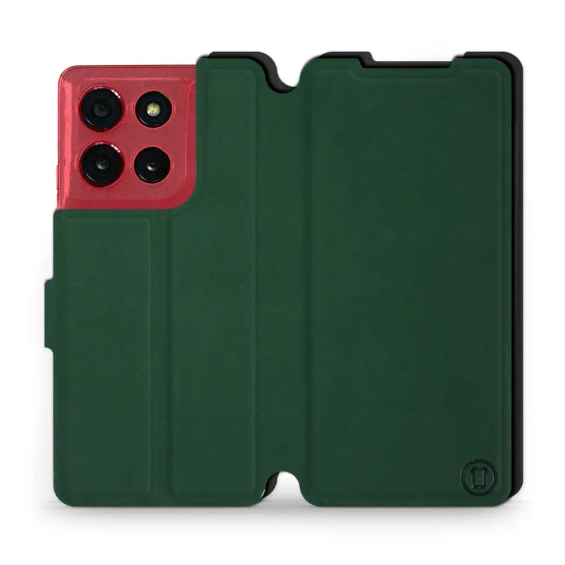 Phone Case Motorola Moto G86 Power 5G - Design Green with Black