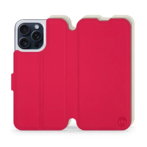 Phone Case Apple iPhone 15 Pro Max - Design Red with Platinum