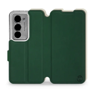 Phone Case Xiaomi Redmi 15 5G - Design Green with Platinum